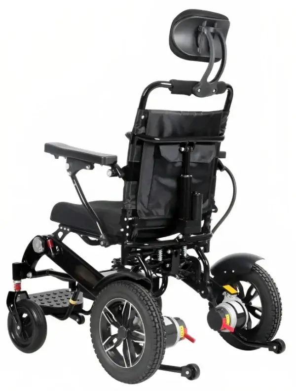 silla de ruedas eléctrica plegable ligera
